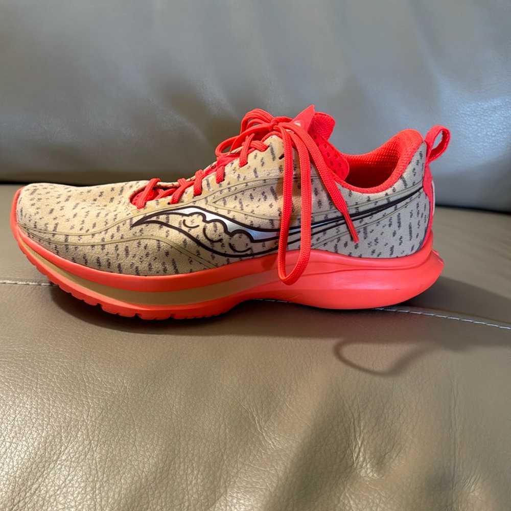 Saucony running shoes.